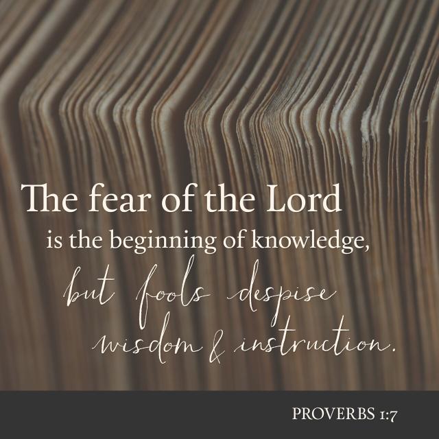 YouVersion's tweet photo. The fear of the Lord is the beginning of knowledge,
but fools despise wisdom and instruction.
https://t.co/wsmtOqKyjT http://t.co/p05NJotKSN