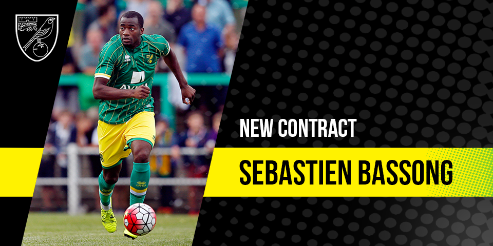 NorwichCityFC's tweet photo. BASSONG | Yesterday we broke the news of the City defender's new deal at Carrow Road: http://t.co/MYDPtK94EI #ncfc http://t.co/XTJRIofMxX