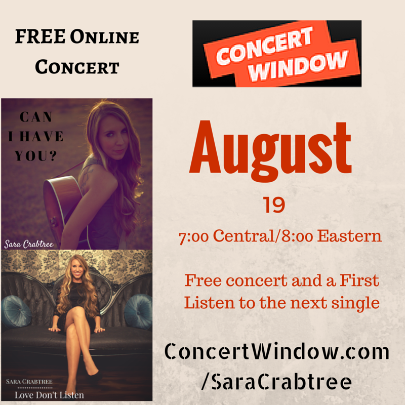 SCMusic11's tweet photo. Free online concert 8.19 at 8:00 EST https://t.co/A2sIew23qN @ConcertWindow #SCMLIVE I can’t wait! http://t.co/2oTeNvO1Db