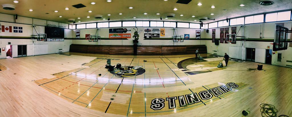 The_Stingers's tweet image. Next phase: Basketball court. #stingersunited