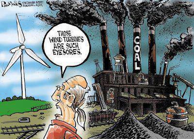 Greenpeace's tweet photo. .@kizziebug When you look at them try to see all the #pollution they're NOT causing, versus the alternative :D http://t.co/4BK8XV8SH5