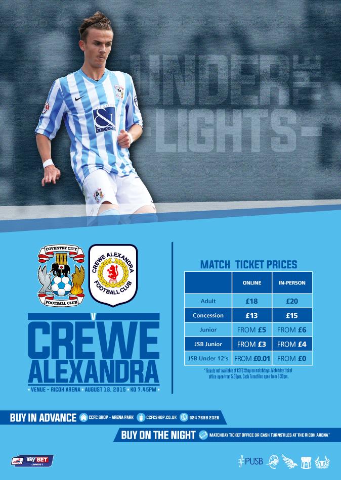Want to win a pair of tickets for tonight vs Crewe? Just RT this by 1:30pm - we'll choose 4 winners at random! #pusb