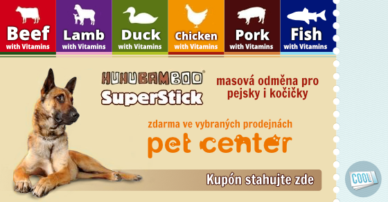 CoolTicket's tweet photo. A další kupon je tady, tentokrát ne pro Vás, ale pro vaše kočky a psy. Huhubamboo SuperStick http://t.co/HFszD054Uq http://t.co/EBy7s15RJl