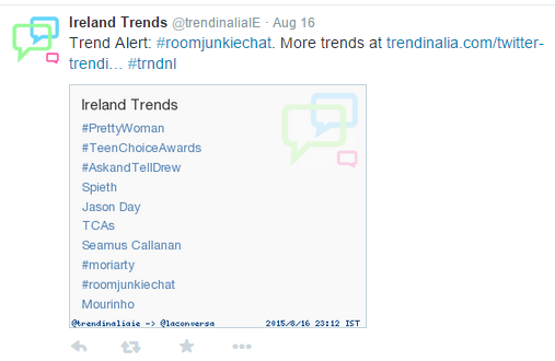 roomjunkiechat's tweet image. How did we miss this? #roomjunkiechat trended again on Sunday night! Thank you so much. #interiordesignchat