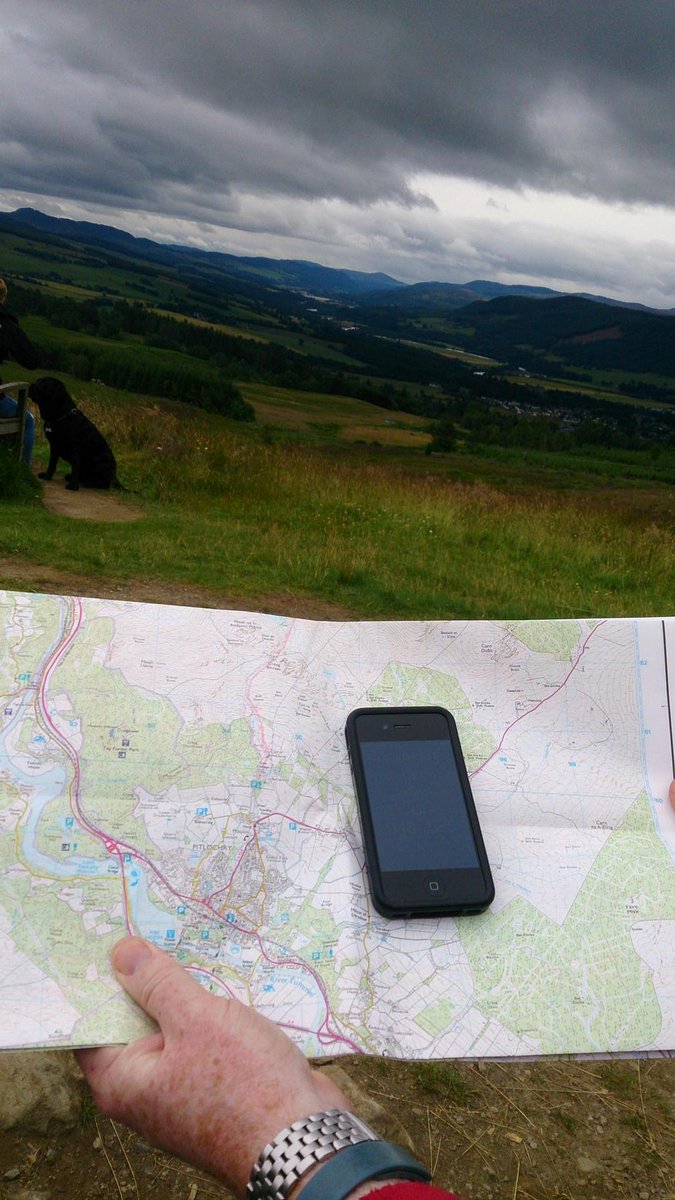 mariem0's tweet image. @OrdnanceSurvey Map vs phone! Map wins! always better to take a map than a phone @NicolsonMaps has the best selection