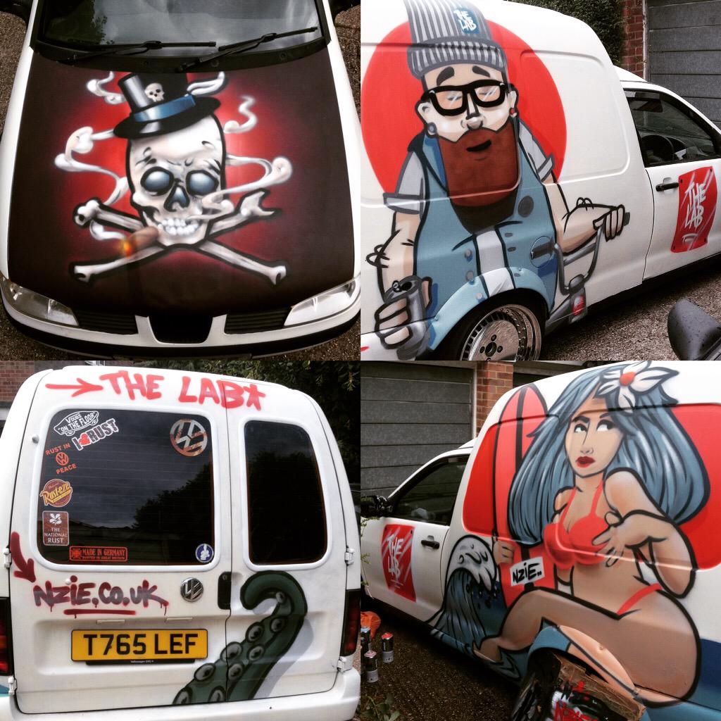 Recent fun #VW #caddy #commission #graffiti #vwcaddy for <a href="/theLAB_official/">더랩바이블랑두</a> stand at <a href="/VwEndless_show/">Endless Summer VW</a> #nzie