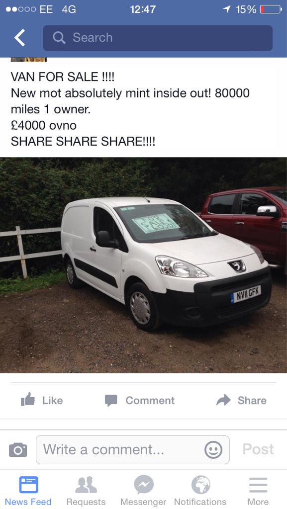 Rjskiphire's tweet photo. VAN FOR SALE !!!  RT RT RT http://t.co/l8vf4jMhT8