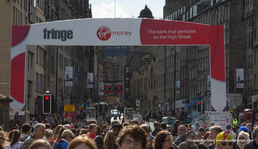 FACT: during August, the population of Edinburgh DOUBLES. #WTFringe?!