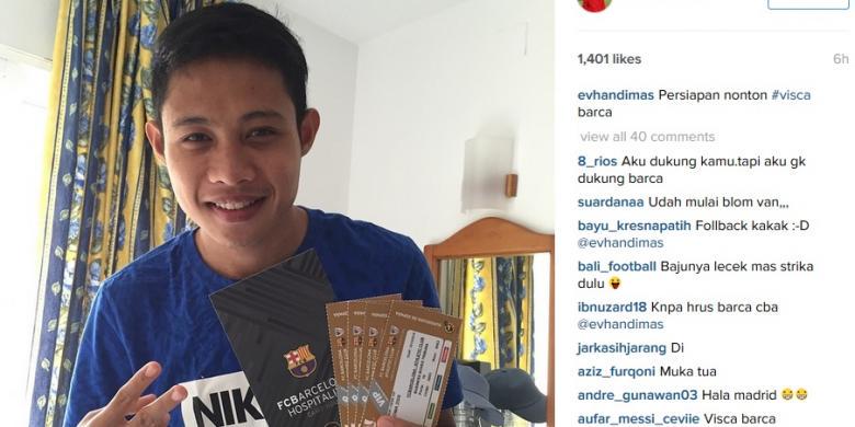 Wow, Evan Dimas Hadir di Camp Nou... :)

bit.ly/1IZD5ei