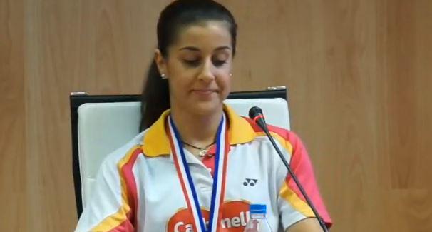 marca's tweet photo. SEÑAL TV | @caro_marin2: "Ha sido un oro más complicado que el anterior" http://t.co/ydblaAV1RX http://t.co/x1Kzjs4H5c