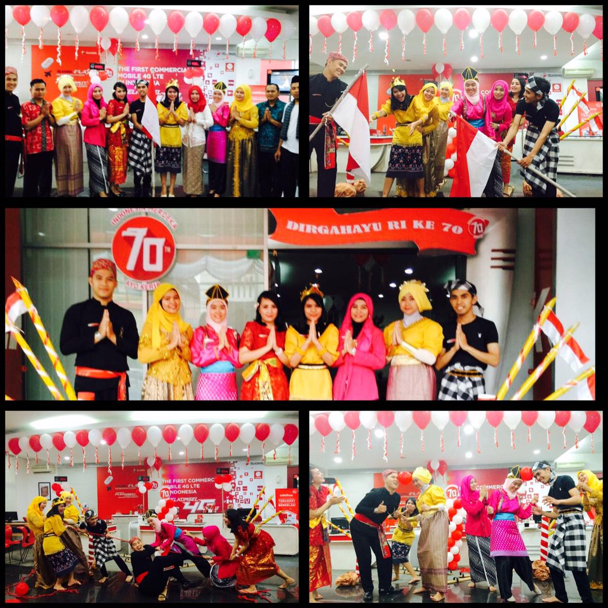 GraPARISukabumi's tweet photo. GraPARI Sukabumi siap melayani negeri. Bhinneka Tunggal Ika
Merdeka! Ayo Kerja! @BeFunNColorful #GrapariMerdekaArea2 http://t.co/8V2WIWrgh2