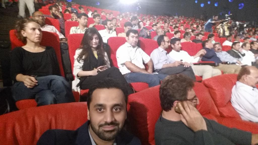 WaseemBadami's tweet photo. At BOL TV office with Ary management.  Tune in to @ARYNEWSOFFICIAL for details. Salman Iqbal sb speech shortly http://t.co/yI30k3HH39