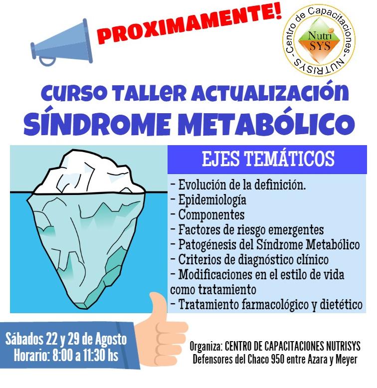Nutrisys_Py's tweet photo. INSCRIPCIONES ABIERTAS
Curso de Actualización en Síndrome Metabólico!! http://t.co/lk3dfDs6vq