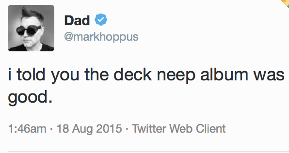 NeckDeepUK's tweet image. Pretty sure @markhoppus wants you guys to go pick up #LNOTGY. Best not disappoint dad.