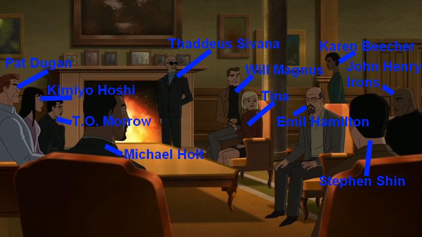 DCAUResource's tweet photo. @_samliu_ Likewise, for the record, the names of these scientists in #JLGAM are correct? http://t.co/aaeG1MxtIK