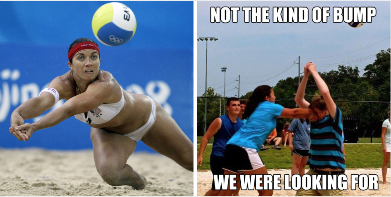 Woodlands Backyard On Twitter Sand Volleyball Expectations Vs