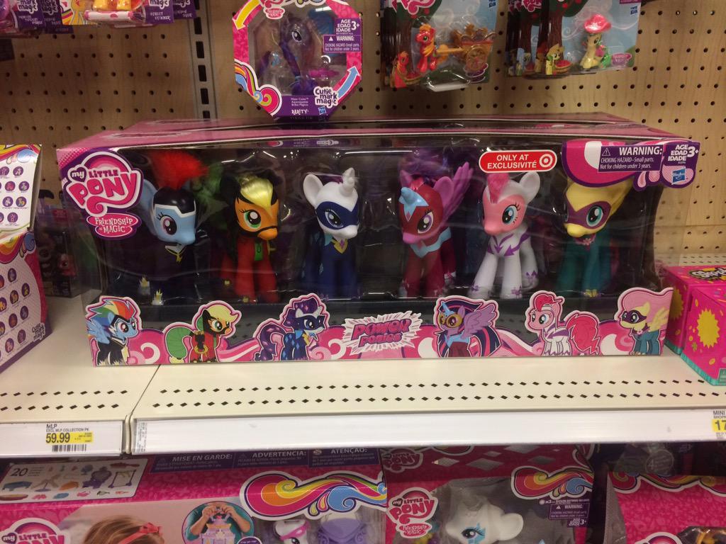 Minty422's tweet photo. Power ponies @Target #mlp #MyLittlePony #bronies #brony http://t.co/7WgXcy9qBd