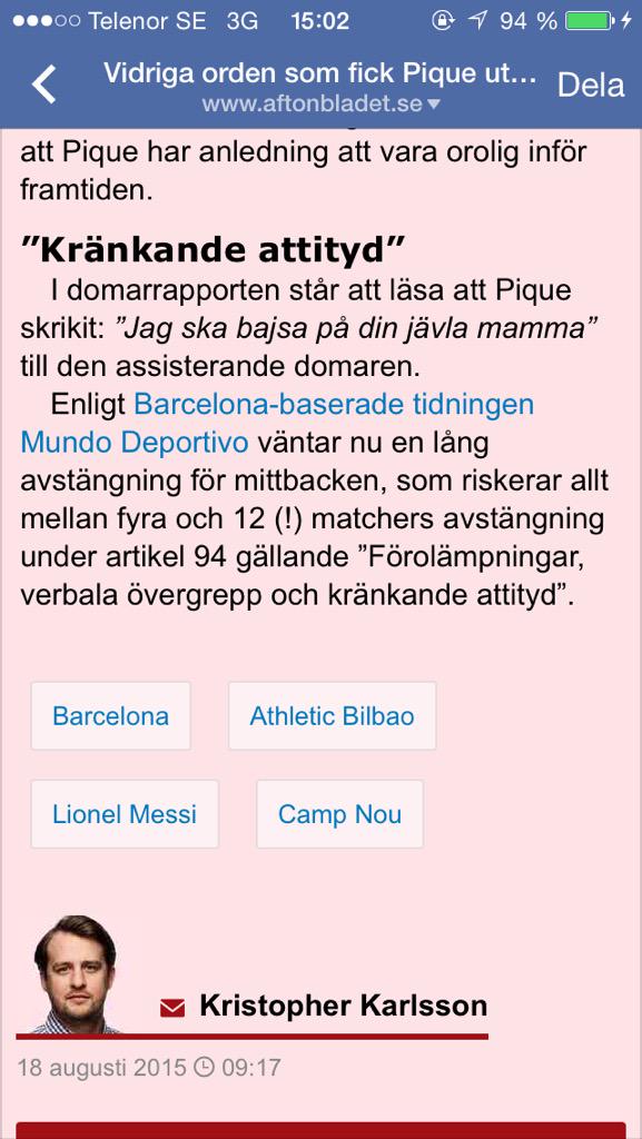 Jonathanfasth's tweet photo. Taskigt sagt ändå.. http://t.co/qr1ic8rqfs