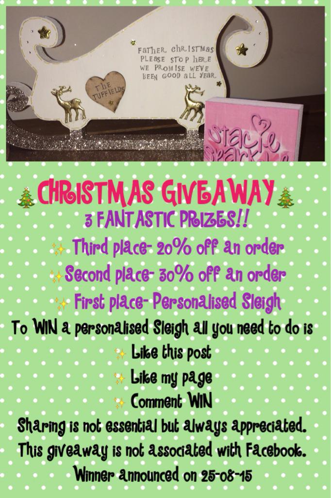Stacie_Sparkle's tweet photo. Christmas giveaway starting on Facebook now!! https://t.co/Ri0d6r5Cwp Enter Here ✨✨🎄✨✨ #Goodluck #giveaway http://t.co/G9ctGcVAnF