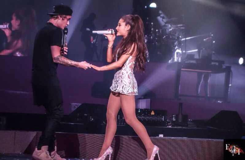rtyoureparents's tweet photo. Justin Bieber and Ariana Grande http://t.co/Wg1EscQNWf