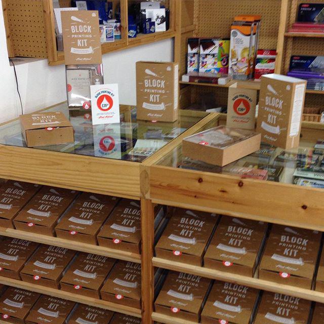 FredAldous's tweet photo. Our block printing kits are back in stock! #fredaldous #makeanything #blockprinting #lino #softcut http://t.co/2pEci2ST6M