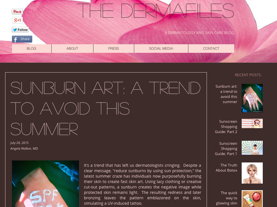 SkinTechMD's tweet photo. Fun guilty pleasure.  Check out #theDermafiles - my first blog credit: http://t.co/0Tim8YH6cG http://t.co/0Lu8axH21Z