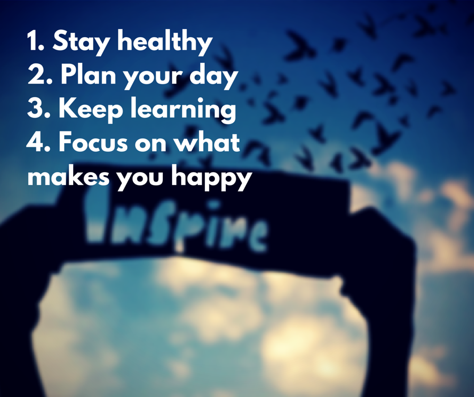 5 tips for staying #inspired. #tipsfortheday