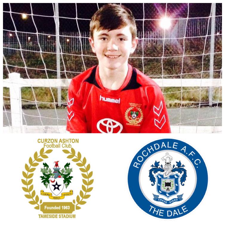 CurzonAshtonU14's tweet photo. Massive congratulations 2 @jneild6 who has just signed a 2year deal with @officiallydale @CurzonLive well done Jimmy! http://t.co/sfGR7MgWfv