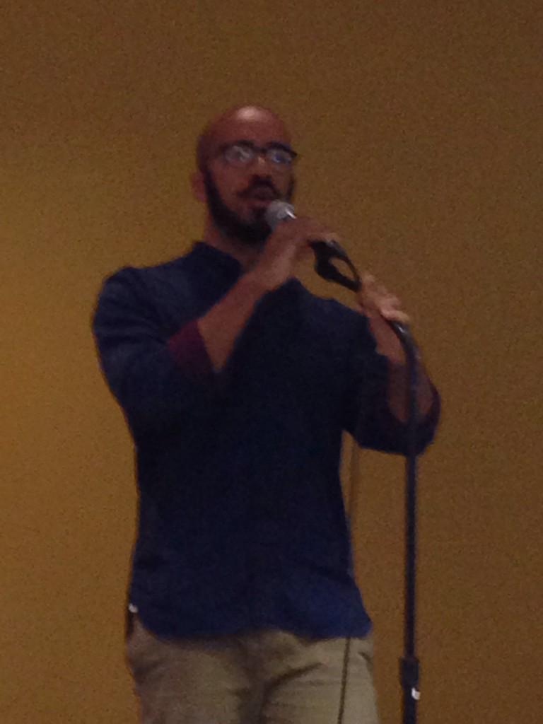 ThisTeacherSays's tweet photo. Stoked to see @ClintSmithIII perform at #ecet2ny http://t.co/uFa53OqECd