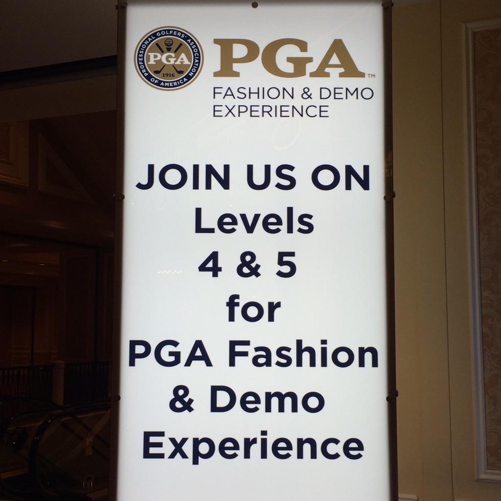ndrwkppl's tweet image. PGA Fashion &amp;amp; Demo Experience opens up today! Visit @acegolfwear @tibaputt @GolflerApp @DFputters @AllProClassics
