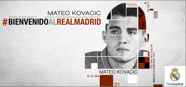 Ufficiale, Real Madrid: acquistato Kovacic dall'Inter 34 CMsftYCU8AAZyOy