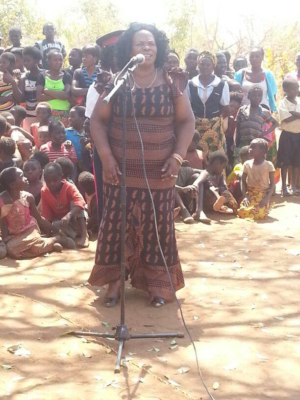 HeForSheZambia's tweet photo. 'Denying women their rights is also gender violence' Prof Nkandu Luo #HeForShe http://t.co/kGMsqudNvW