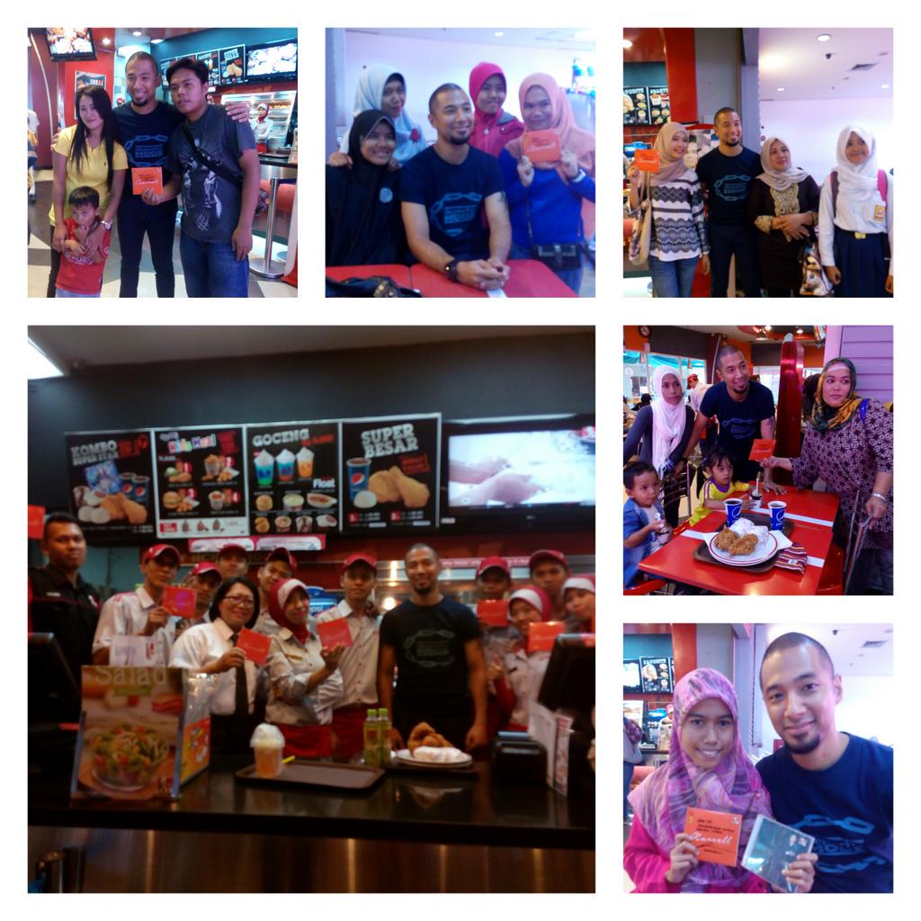 (18.08.2015) Keseruan visit store dan promo album #Jadimilikku @MarcellSiahaans di <a href="/KFCINDONESIA/">KFC Indonesia (Jagonya Ayam!)🔥</a> BTM..
