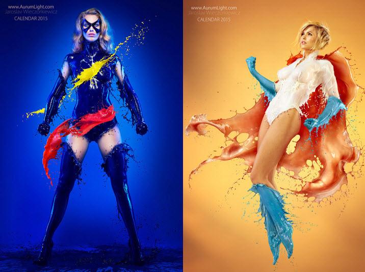 Absolutely Stunning Photos of 'Splash Heroes' Wearing Costumes of Milk! and ... - blog.planet5d.com/2015/08/absolu… #planet5D