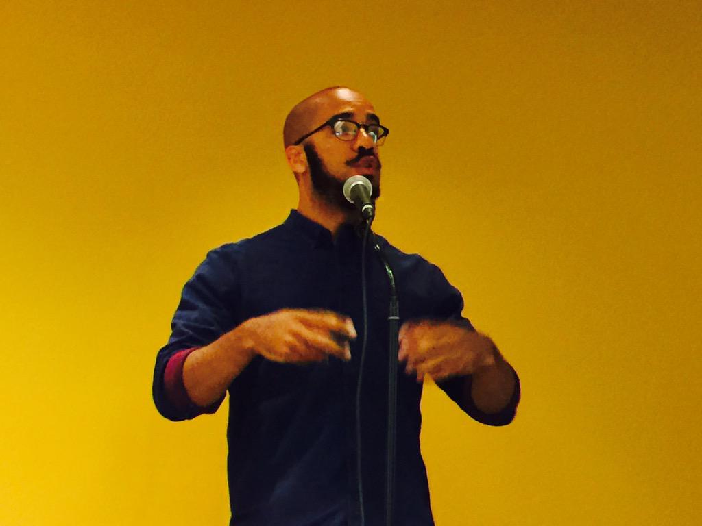 MichaelJDunlea's tweet photo. No one's pity will get you into college- @ClintSmithIII inspires us at #ecet2ny changing the world is our job as T's http://t.co/Yk4MxzDyGR