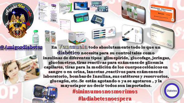 samyore1's tweet photo. @PreMinSalud @NicolasMaduro #ladiabetesnoespera #sininsumosmorimos @AmigosDiabetes los niños necesitan atencion SOS http://t.co/4HWpq1xfzq