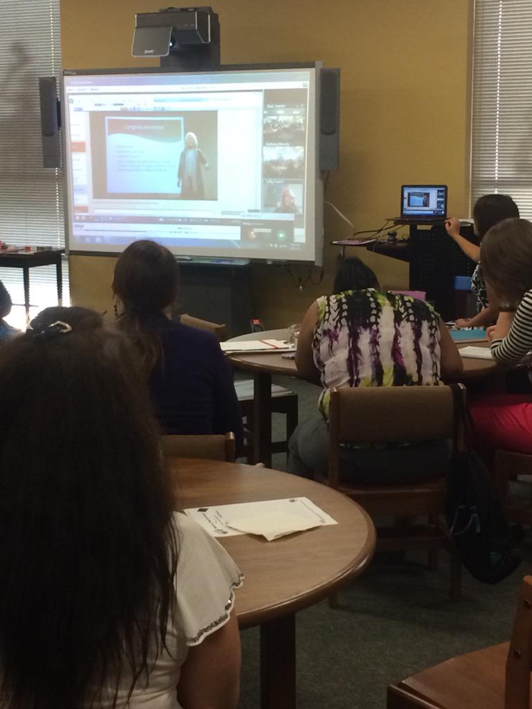 Cl_Hanson's tweet image. Dixie and Birdwell join PD thru webinars.  #technologyatwork @tylerisd @west_tx_wonder @TylerISDSupt