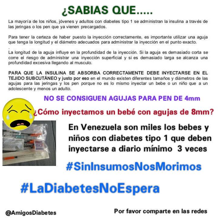 samyore1's tweet photo. @CencoexOficial @NicolasMaduro #ladiabetesnoespera #sininsumosmorimos @AmigosDiabetes los niños necesitan atencion http://t.co/bOq9HcNipr