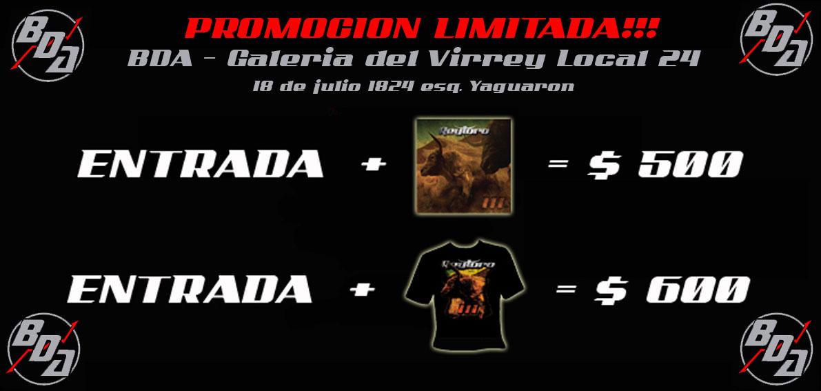 reytoroUY's tweet photo. #promocionlimitada #remerasbiendeaca #bda SAB 26/9 @BJsala #III @bizarrouruguay https://t.co/4XzPhVHm6s http://t.co/pONmMRPuxV