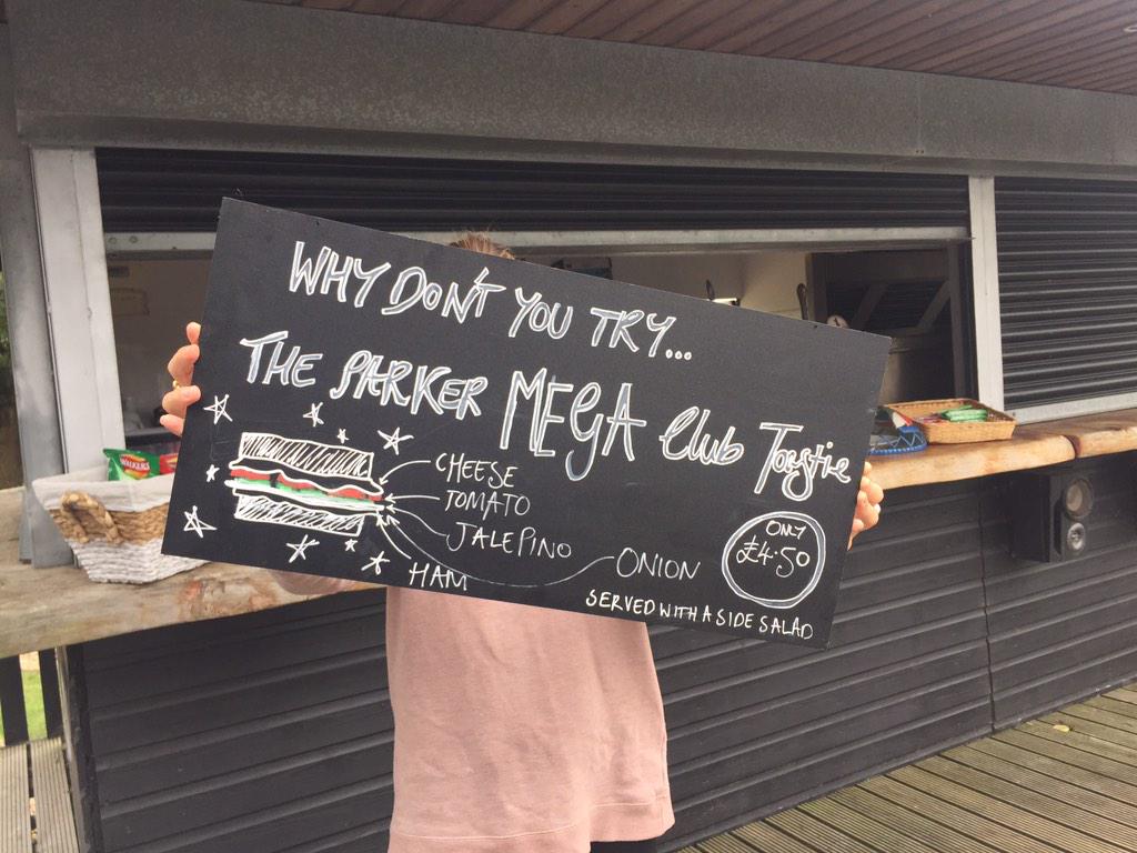 Chi_WaterSports's tweet photo. You've got to try the delicious all new Parker Mega Club Toastie! You won't regret it... #sandwich #cafe #watersports http://t.co/tOGOJ3parU