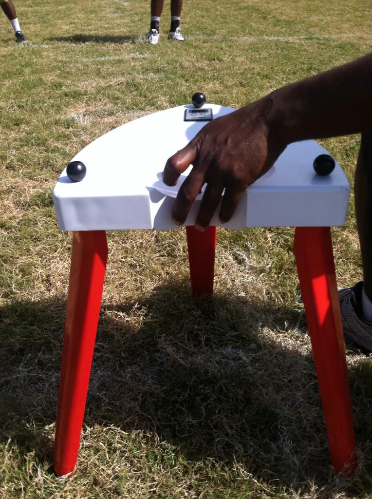UAPB_Equip's tweet photo. Learning from the best Equipment Manager in the business. #QBdrills #QBTEE's http://t.co/8RwfWUnNIK