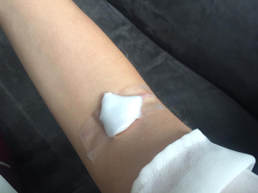 FernandaBaca13's tweet photo. Muchos análisis en sólo un mes😩💉 http://t.co/iYOVUcx41C