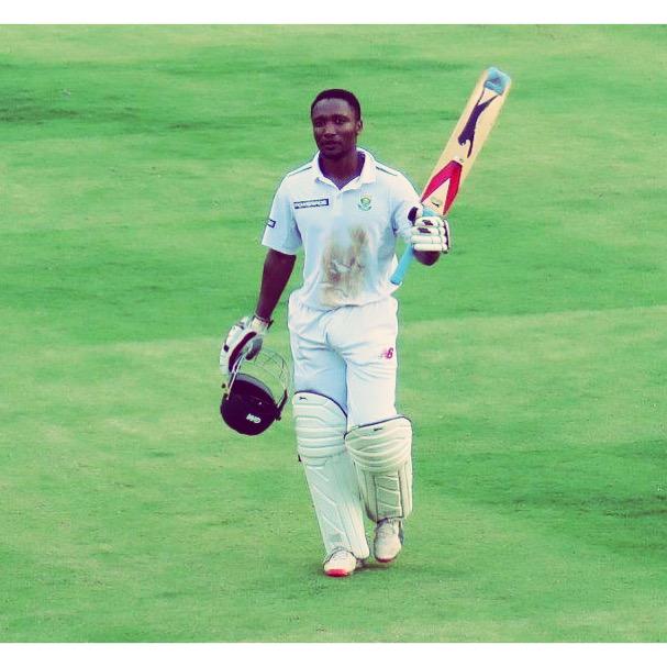 VincentBarnes60's tweet photo. Congrats Ompie Ramela 100 on debut for Proteas A #IndAvProteasA #qualityknock #indiatour http://t.co/7sXcdS9MlH