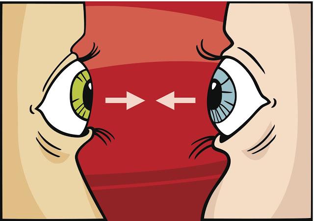 AsapSCIENCE's tweet photo. Want to have a hallucinatory experience? Stare into someone's eyes for 10 mins, says new study http://t.co/M2wyIyBg9B http://t.co/418nMOspeu