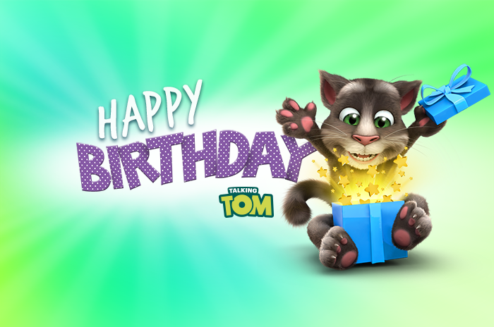 Happy Birthday <a href="/talkingtomcat/">Talking Friends Cook Team</a>!  #TalkingTom
