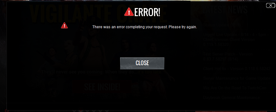 ReimsModding's tweet photo. @H1Z1game  shit http://t.co/VglJCyl177
