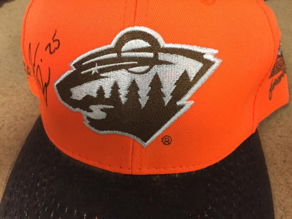 RT for a chance to win a signed <a href="/brodin25/">Jonas Brodin</a> #mnwild @GanderMtn hat. One random winner.