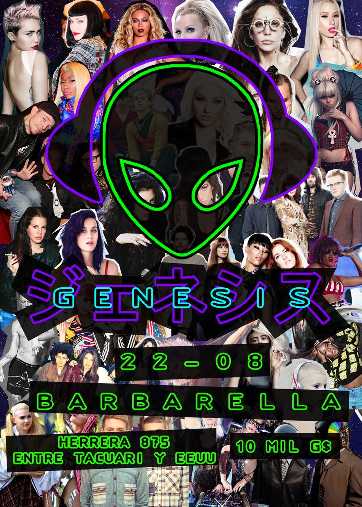 skrillexpy's tweet image. Atentos sigan a @GenesisParty_ que se viene con todo!!! 🌌👽🌌