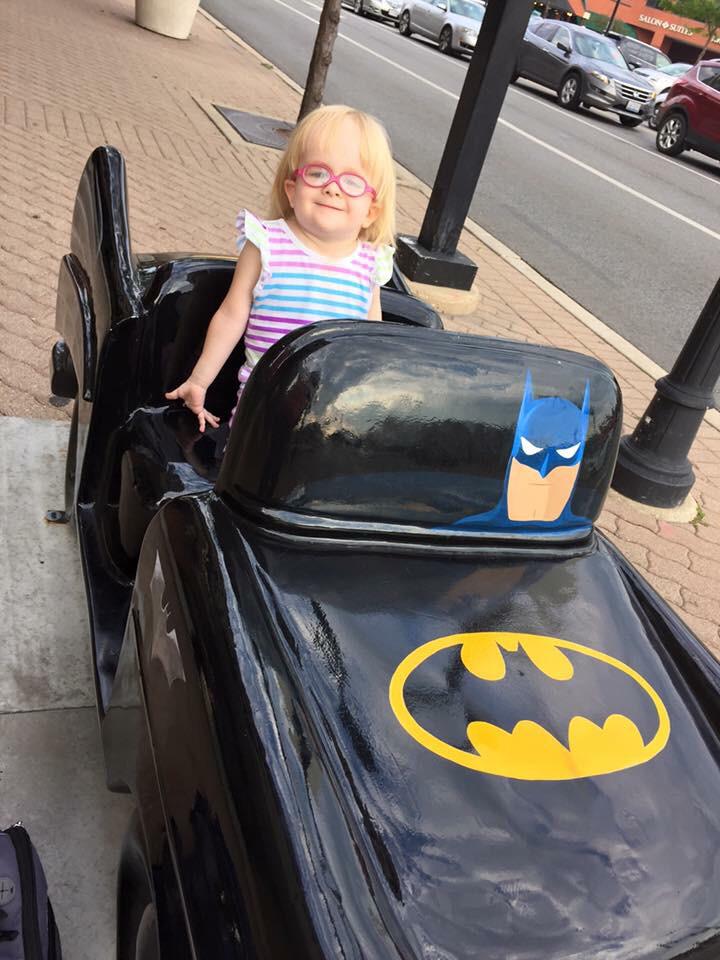 thedadtest's tweet image. This beautiful Batgirl is fighting crime and #passingthetest!! chicagoparent.com/community/the-…