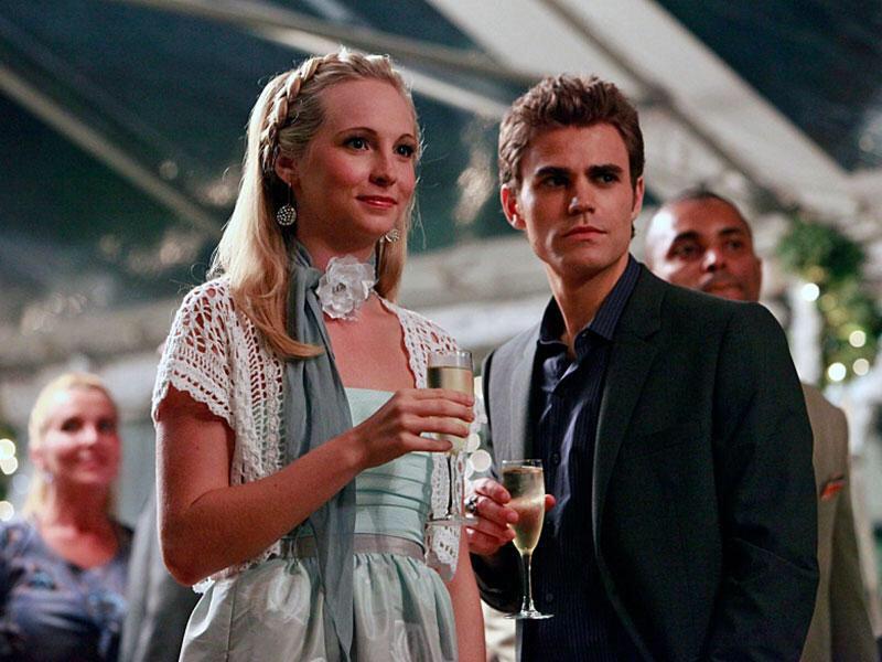 rtparentslol's tweet image. Stefan Salvatore and Caroline Forbes